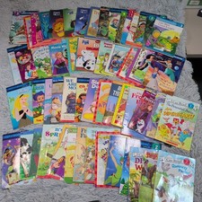 Lot of 50 Random Beginning Readers Step into Reading early readers Homeschool