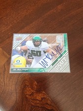 2009 Upper Deck Draft Edition - Max Unger #47 Autographs Auto Oregon Ducks
