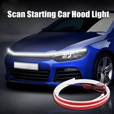 70" Car LED Hood Light, 12V 10W Start-Scan Dynamic Daytime Running Light Strip