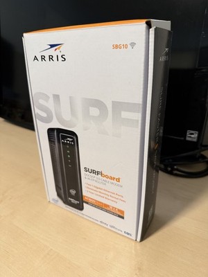 ARRIS (SBG10) Surf Board Cable Modem and Wi-Fi Router