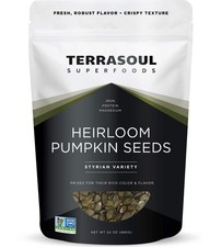 Terrasoul Superfoods Organic Heirloom Pumpkin Seeds, 1.5 Lbs  Sourced from Eu... 26.14 per gallon
