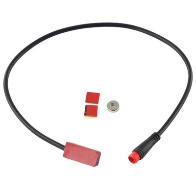 Hydraulik Umrüstsatz Bremsensensor 2 polig mit rotem Anschluss für E Bikes