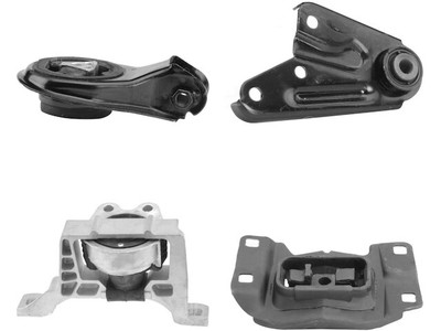 Engine Mount Kit For 04-09 Mazda 3 2.3L 4 Cyl Naturally Aspirated DP26Q6