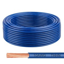 THHN Wire 10 Gauge 75 FT, 10 AWG Stranded OFC Copper Electrical Building Wire...