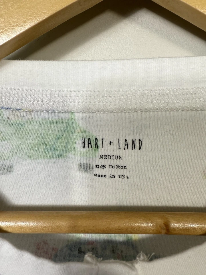 Juego de pijama Hart + Land Navidad 2 piezas niños camiones medianos perros vacaciones preppy Foto 4 de 4