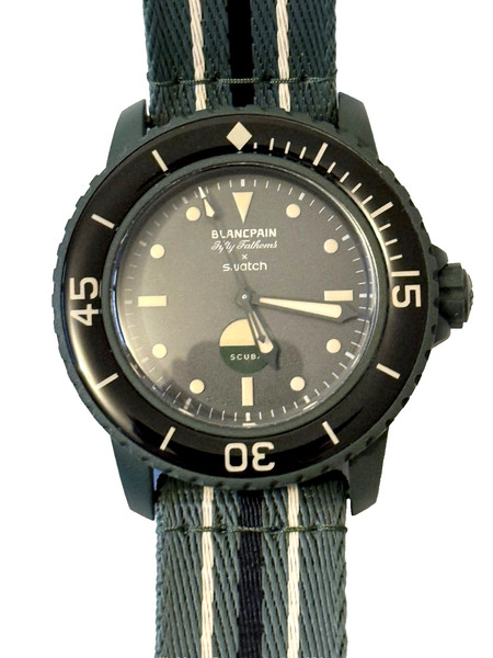 Swatch x Blancpain Green Abyss