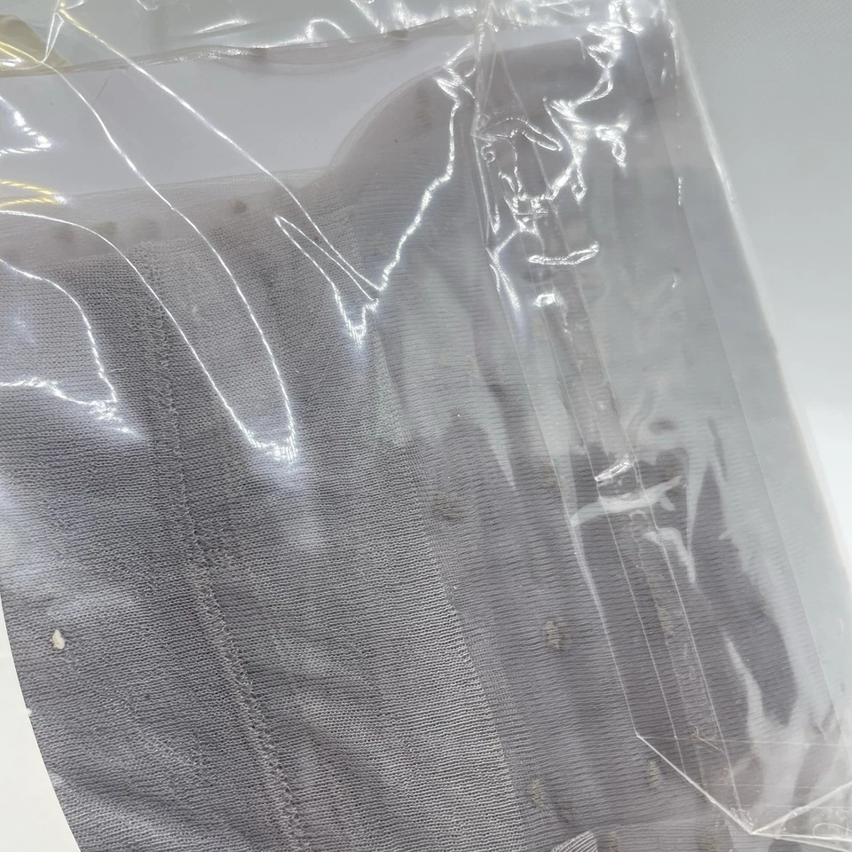 Rare Secrets In Lace #9910 Vintage Dot Stockings Grey Size Medium - Bild 3 von 4