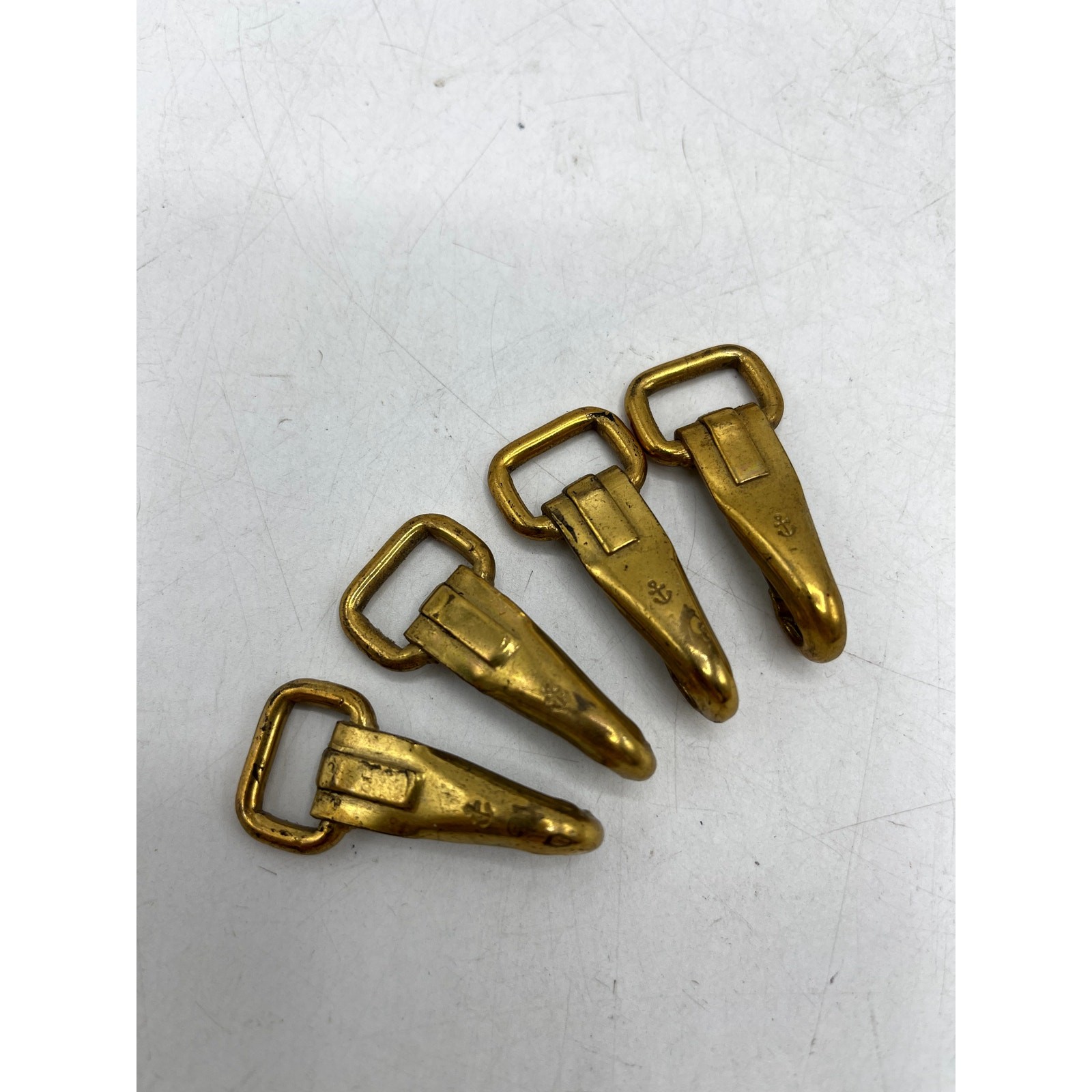 Shoulder Strap Metal Clips Brass