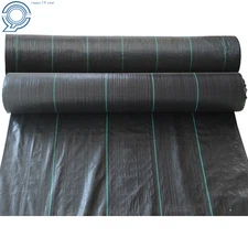 6 × 100FT Weed Barrier Fabric Weed Cover 3.2 Ounce Woven Ground Landscape