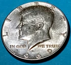 1969-D Kennedy Half Dollar 40% Silver, @ BELOW MELT*