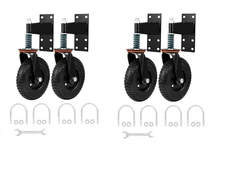 4x8"Gate Wheel Heavy Duty Spring-Loaded Gate Caster For Wooden Metal Tube Gate