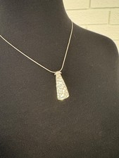 SILPADA Sterling Silver 925 Hammered Pendant Necklace