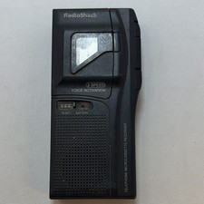 RadioShack Telephone Microcassette Recorder, 2-Speed Voice Activated, 43-476