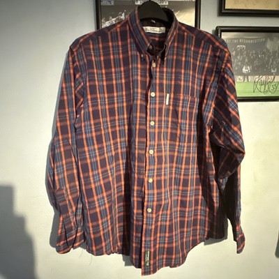 Ben Sherman Shirt Long Sleeves - Large - Mod Skinhead Ska