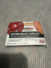 Radians Orange NPR26 Custom Molded Earplugs Made In USA