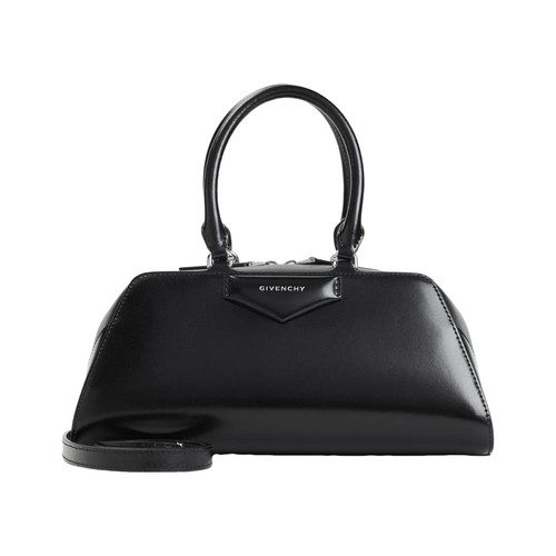 GIVENCHY Antigona Small $2100 Black East-West Handbag New And Authentic
