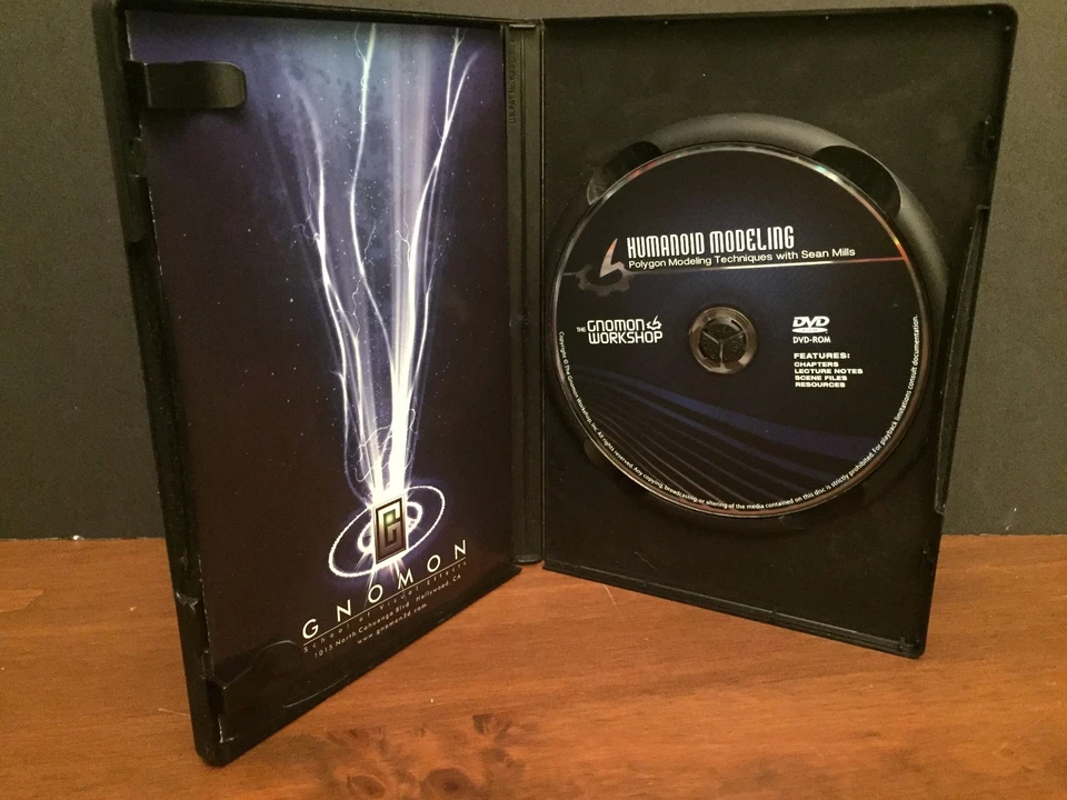 The GNOMON WORKSHOP Humanoid Modeling Polygon Techniques Sean Mills DVD - Image 4 of 4
