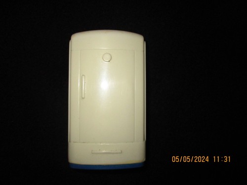 Vintage Plasma weißes Spielzeug Kühlschrank Puppenhaus - Bild 4 von 4