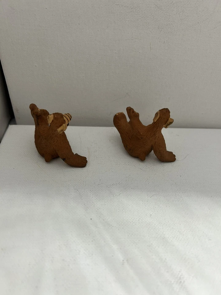 Lote de 2 minifiguras vintage de vinilo PVC blando ALF de 2 Russ 1988 Alien Productions Foto 2 de 2