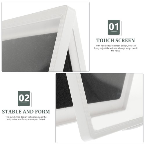 Wall-mounted Rotary Flat Panel Bracket Office under Cabinet Tablet Holder - Afbeelding 9 van 12