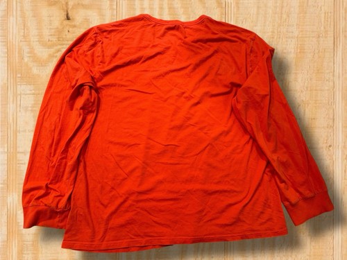 Selten! Vintage RLX Ralph Lauren Polo XXL Orange Langarm Rundhals T-Shirt - Bild 10 von 14