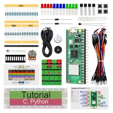Freenove Basic Starter Kit for Raspberry Pi Pico 1 2 W Tutorial Python C Code