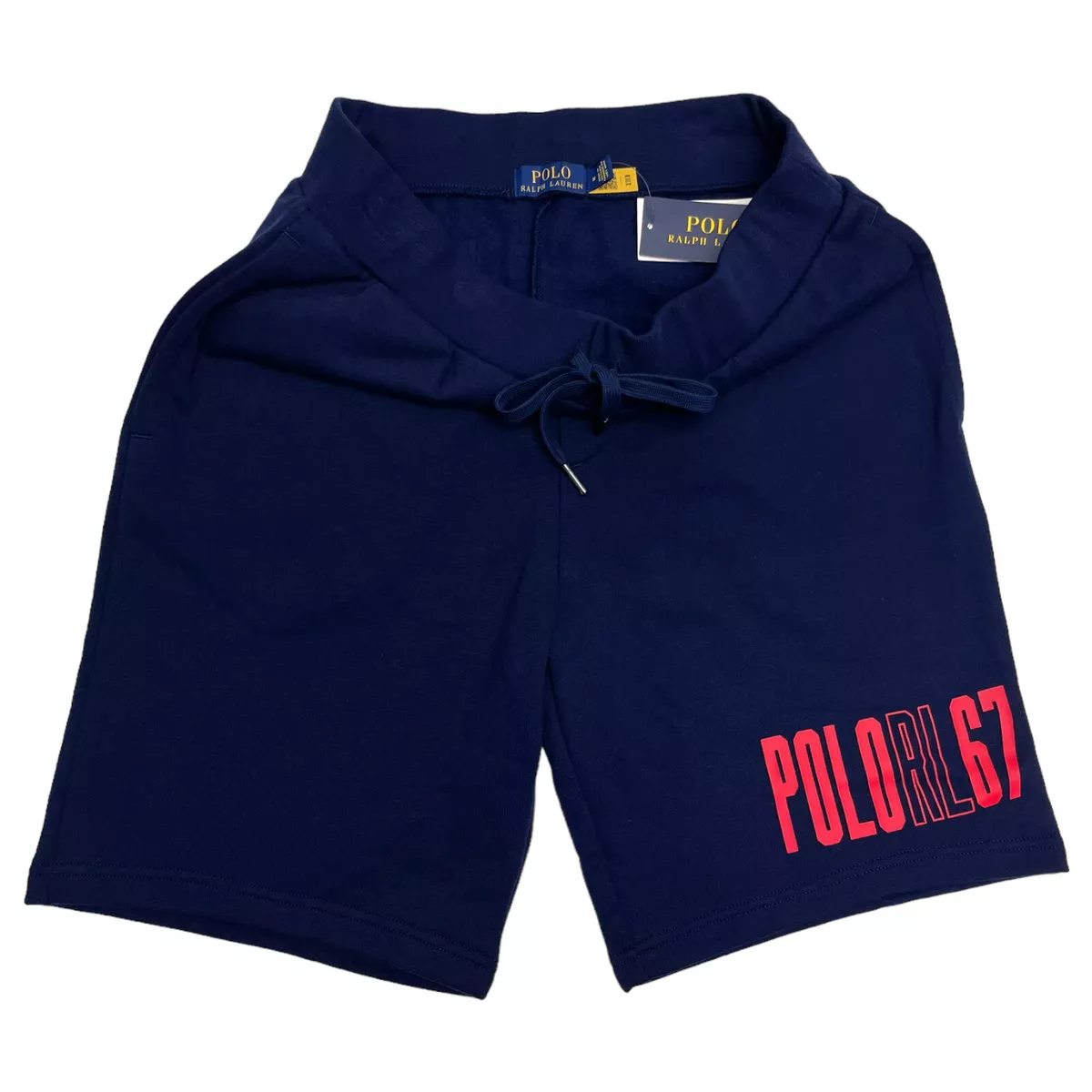 Polo Ralph Lauren pleated mid-rise shorts - Blue