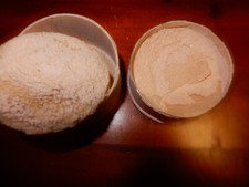 Ancienne boite à Poudre de Riz Oeillet Fané