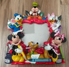 Disney Mickey  Friends Ceramic Photo Frame 3x5 Picture Disney Parks Exclusive