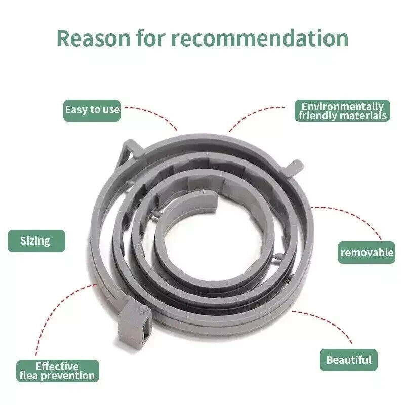 Natural Ingredients Flea and Tick Prevention & Treatment Collar for