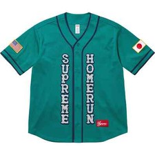 Supreme Homerun Baseball Jersey Teal