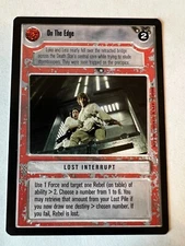 STAR WARS CCG ON THE EDGE PREMIERE LIMITED FS Eligible Dollar Rare