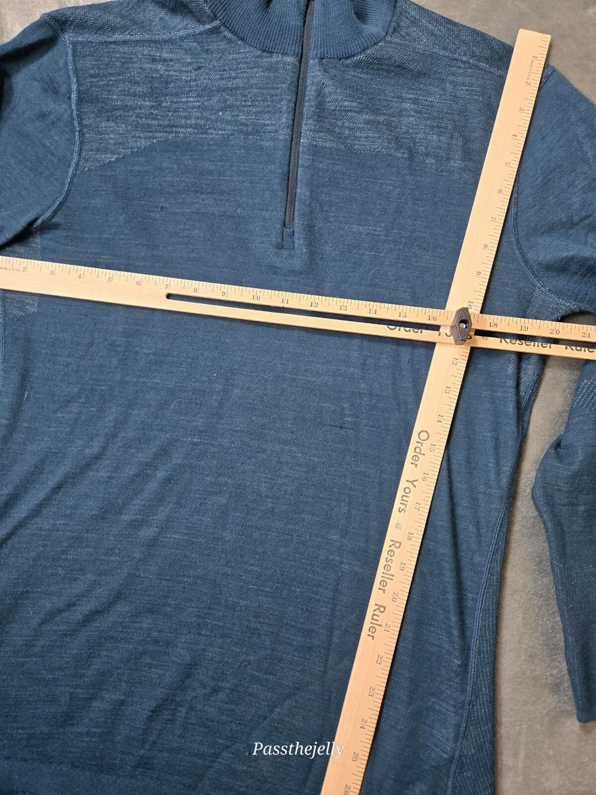 smartwool thermal merino wool 1/4 zip intrakint sweater