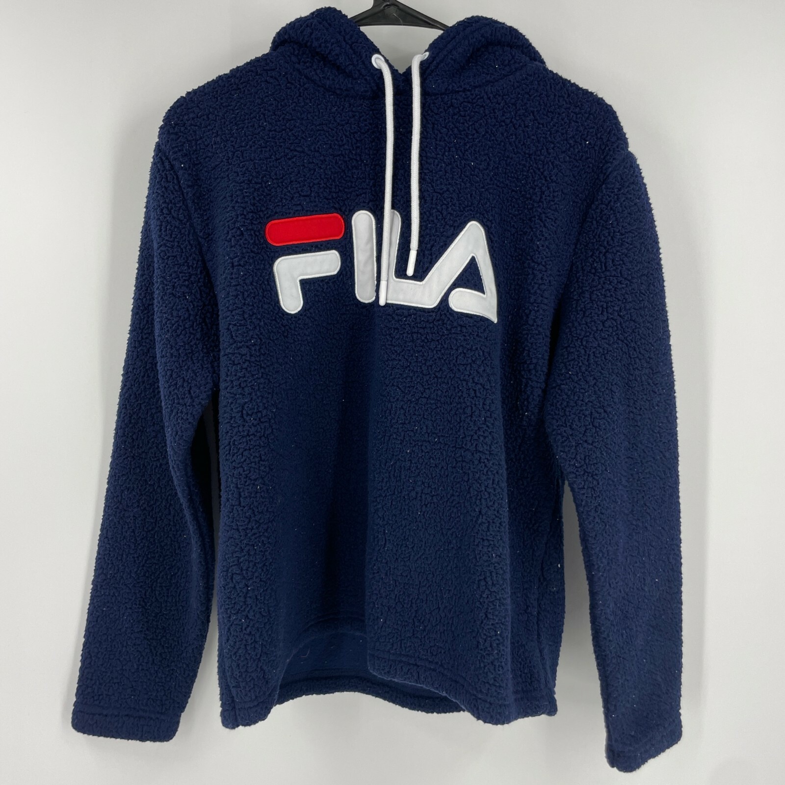 Fila Sweater Women Medium Sherpa Blue 