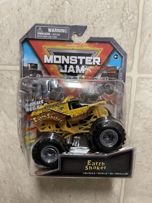 SPIN MASTER MONSTER JAM SERIES 23 EARTH SHAKER & WHITE ZOMBIE 2022