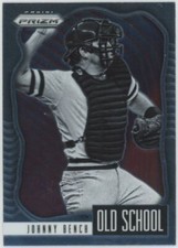 2021 Panini Prizm Johnny Bench Old School Insert Cincinnati Reds