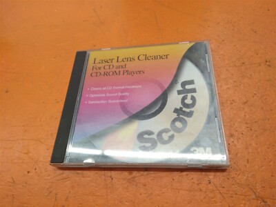       3M Scotch Laser Lens Cleaner For CD & CD-ROM Players 