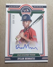 2022 Panini USA Baseball Stars & Stripes Dylan Minnatee Autograph /499