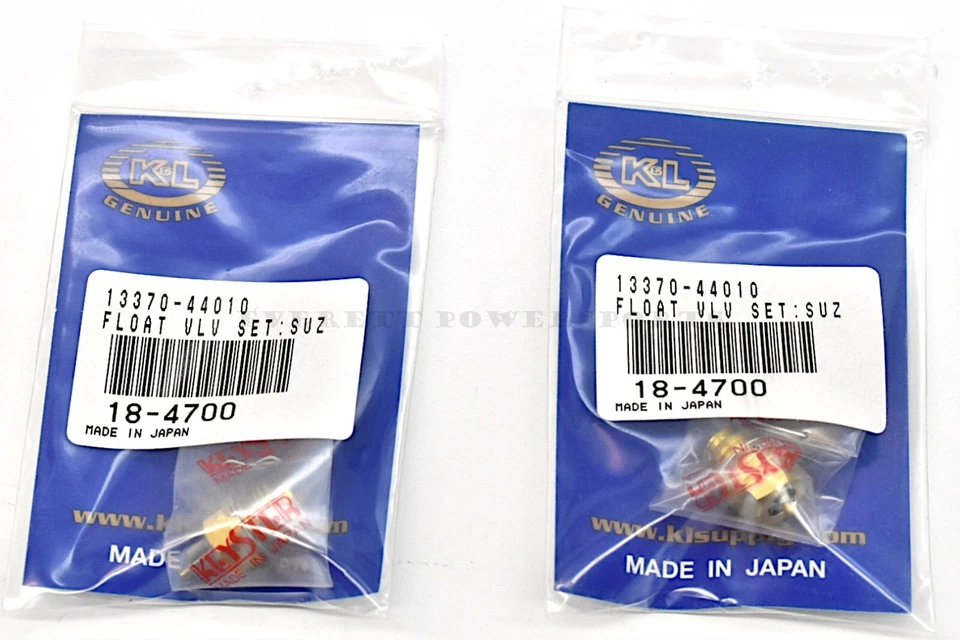 2x Válvula de flotador de carburador GS400 GS425 GS450 asiento de aguja de carburador (ver nota) D165 Foto 3 de 3