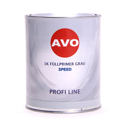 AVO 1K Speed Primer Füllprimer füllstarker 1K Füller Grundierung grau 1L A020610