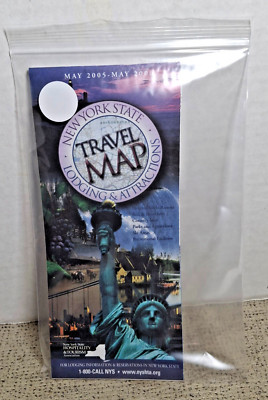NY State Travel Map Lodging And Attractions May 2005-May 2006