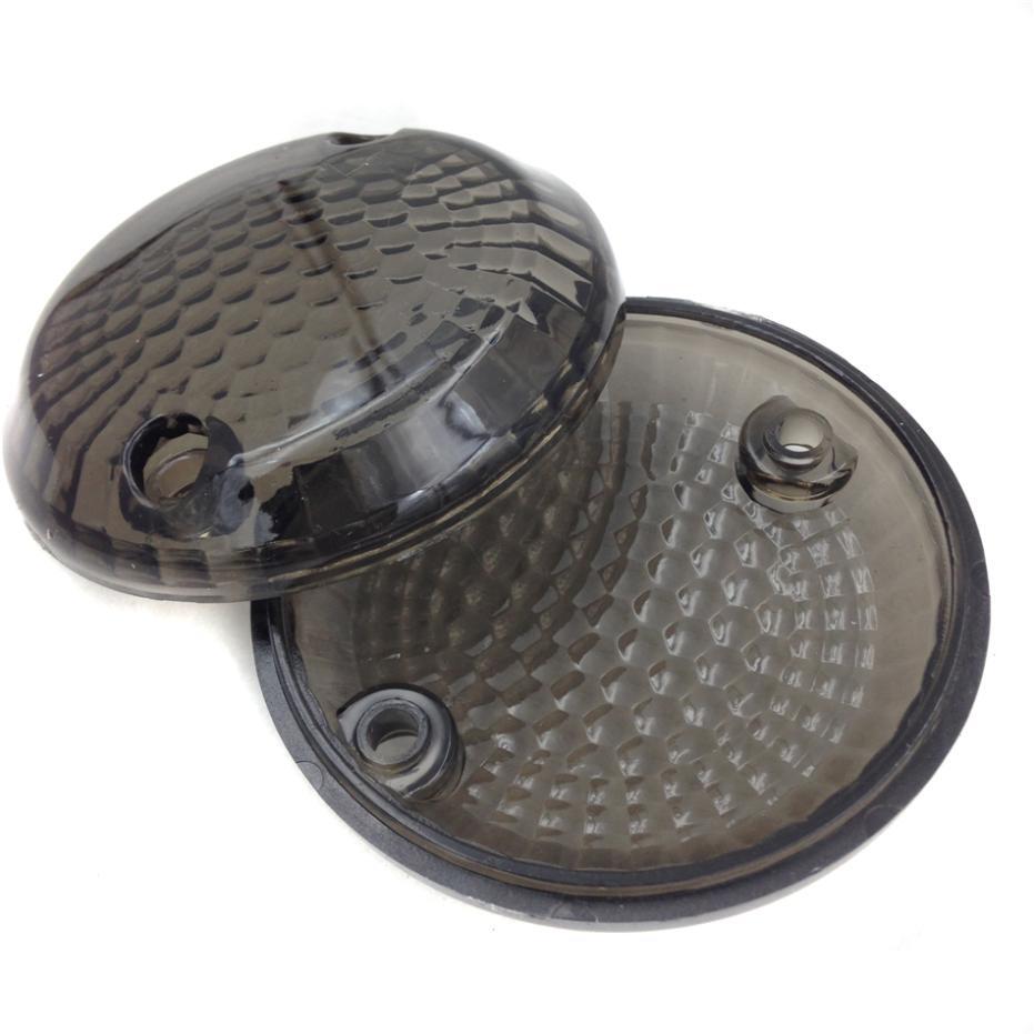 R① Smoke Turn Signal Lens Cover For Suzuki Cruisers Boulevard