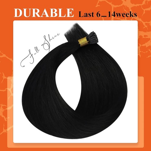 Extension Capelli Umani Stick Punta Cheratina Remy Capelli Umani Pre Legati Morbidi Lisci - Foto 28 di 34