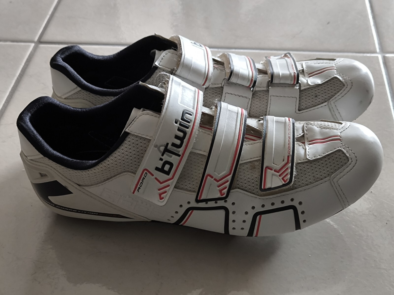 Scarpe Bici Da Corsa BDC bTwin Road Shoes 7 foto 2