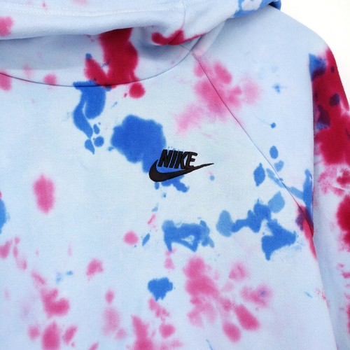 Nike Custom Tie-Dye Hoodie Sweatshirt 