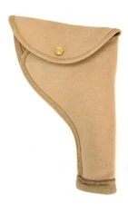 British Webley .38 / .455 Canvas Holster marked JT&L London 1940