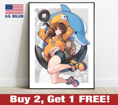 Guilty Gear May Poster 18'' x 24'' Print Strive Game Room Wall Art Decor 2