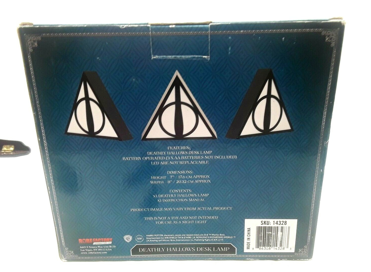 deathly hallows desk lamp