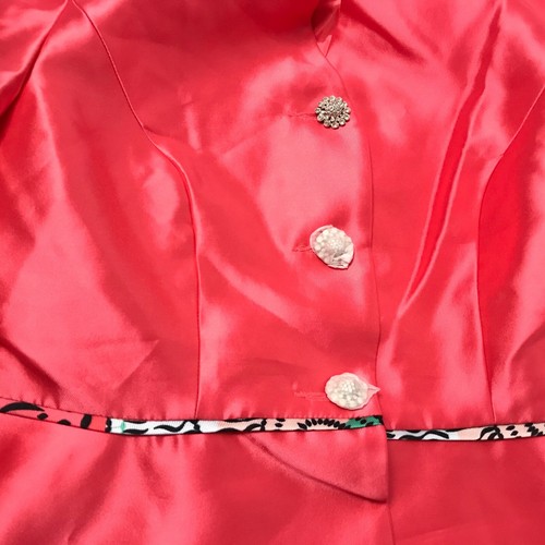 Giovanni Größe 8 Blazer Jacke rot Schößel Langarm Karriere Geschäft Arbeit Büro - Bild 2 von 7