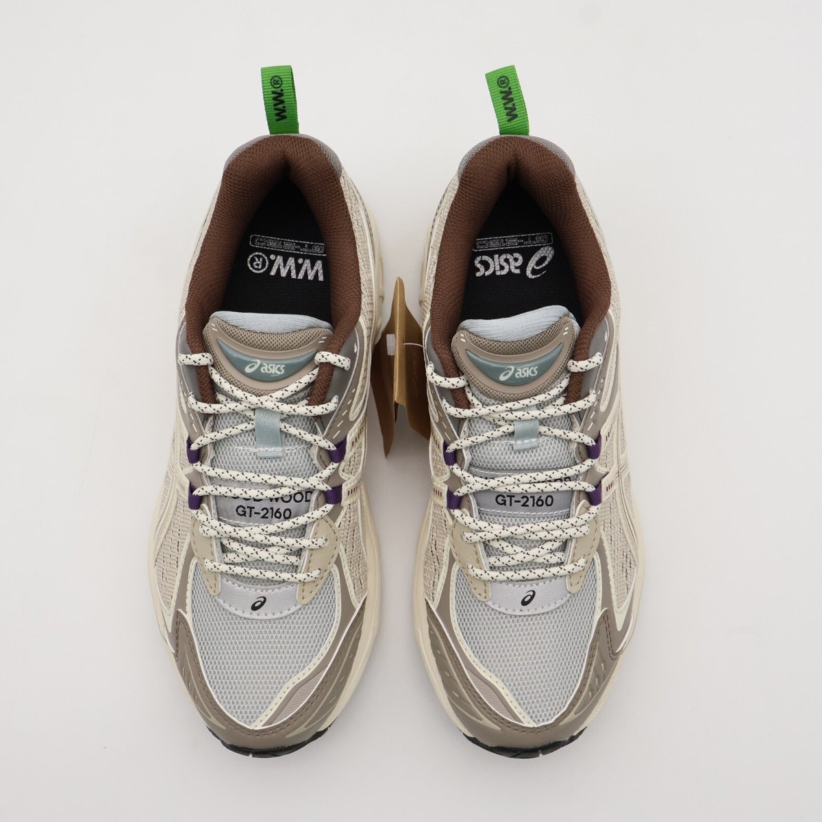 スニーカー Asics Sneakers Size 11 - ASICS Wood Wood x GT 2160 Cream Oatmeal for sale